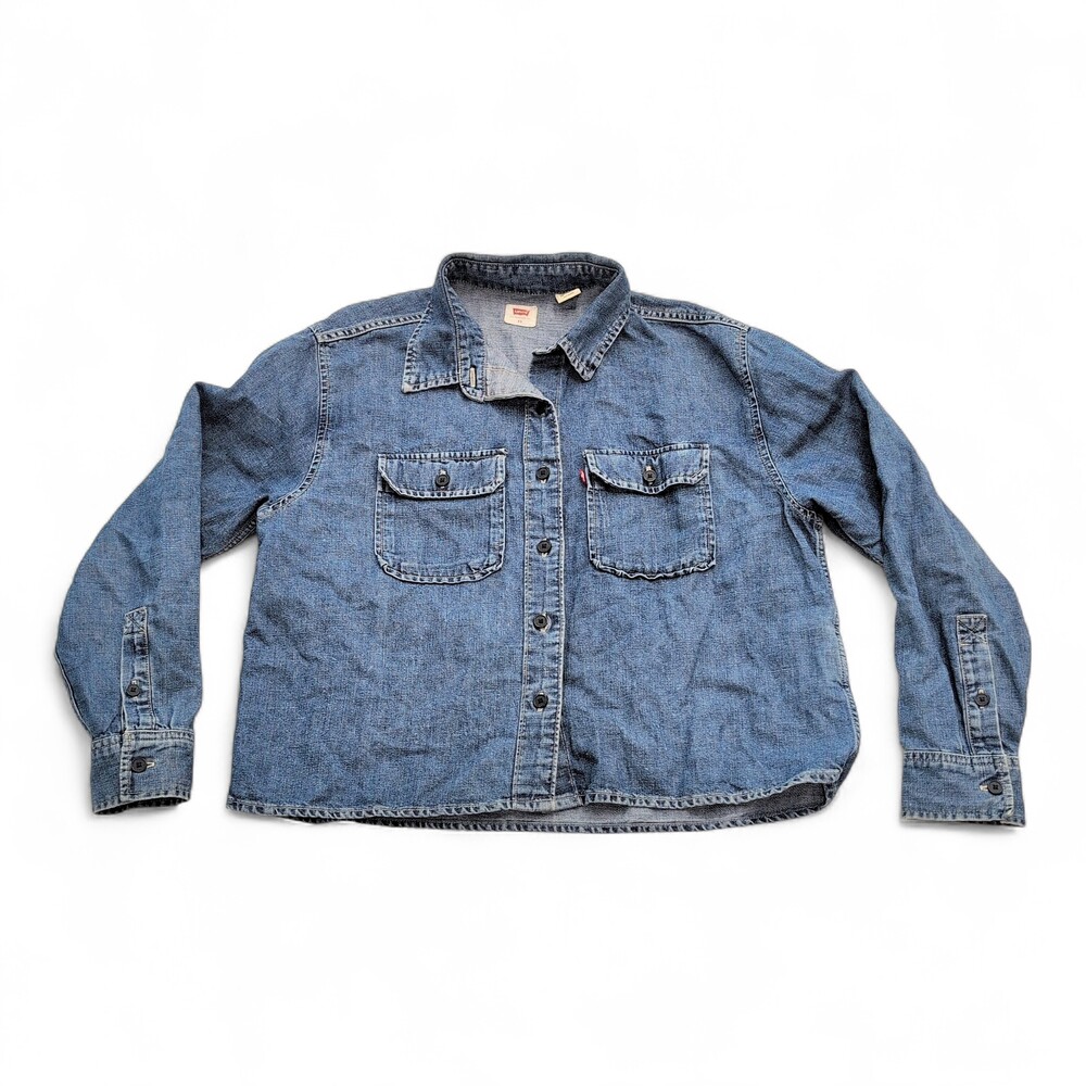 Levi's Women's Denim Shirt Jacket XS Classic Jean Jacket